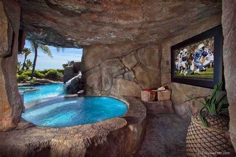 This Man Cave Is Like A Real Cave At This Home In Rancho Santa Fe