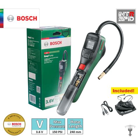Bosch Easy Pump 36 V Cordless Compressed Air Pump Lazada Ph