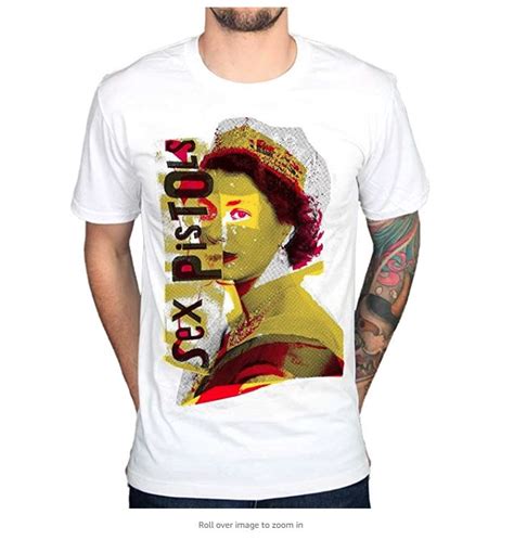Official Sex Pistols T Shirt God Save The Queen Punk Rock