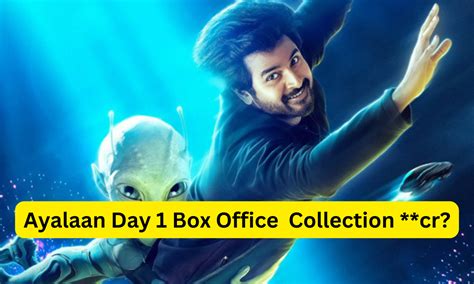 Ayalaan Box Office Collection Day Sacnilk Hit Or Flop