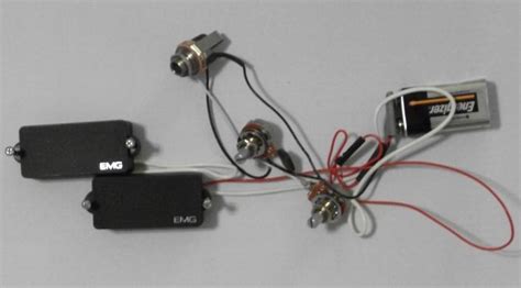 This method has the sensors in parallel wiring mode. FS: EMG P bass pickup, wiring and pots | TalkBass.com