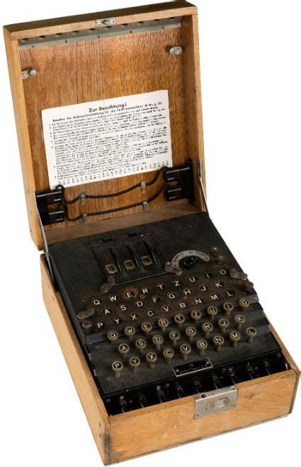 Heritage Auctions Wwii Enigma Machine For 106250