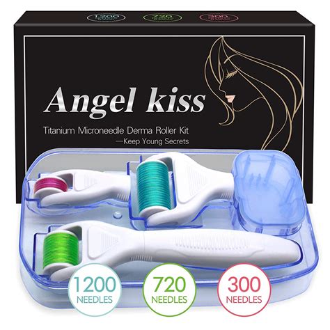 Angel Kiss Esthetician Recommended Microneedle Derma Roller Kit