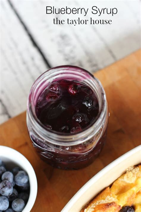 Delicious Blueberry Syrup Recipe Blueberry Syrup Recipe Syrup Recipe