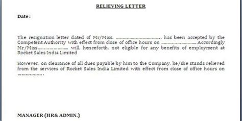 No Objection Noc Letter For Leaving Job Qs Study