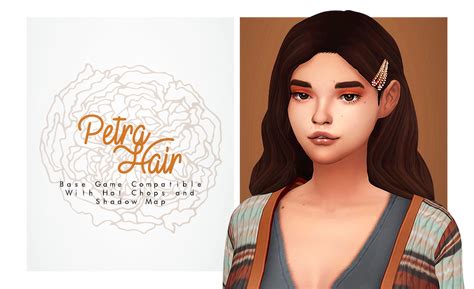 Petra Hair V2 At Isjao Sims 4 Updates