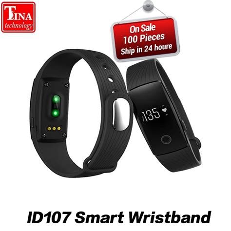 Original Id107 Bluetooth 40 Smart Bracelet Smart Band Heart Rate
