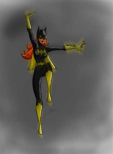 Batgirl Painted By Renx99 On Deviantart