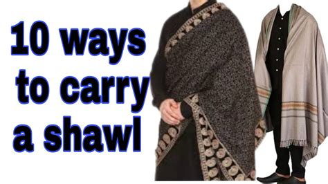 10 Ways To Wearing A Mens Shawl How To Wearing A Mens Shawl Rana
