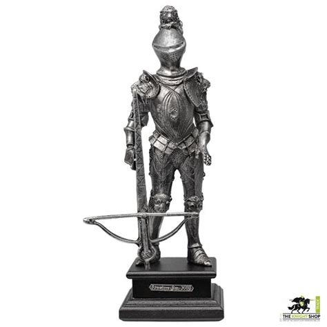 The Knight Shop Trade 16th C Pewter Warrior Wcrossbow Buy
