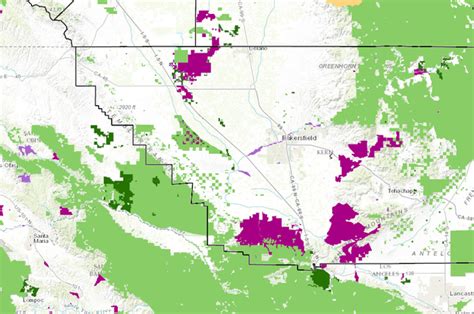 Kern County Zoning Map