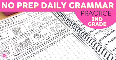 No Prep Daily Grammar Practice In 2nd Grade Lucky Little Learners