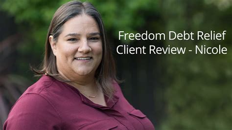 Debt Relief Client Reviews And Testimonials Freedom Debt Relief