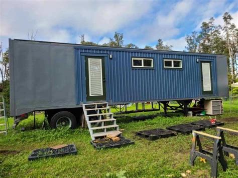 He Built A Tiny House In An Insulated Semi Trailer Artofit