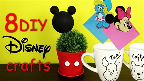 8 Diy Disney Crafts How To 2017 Youtube