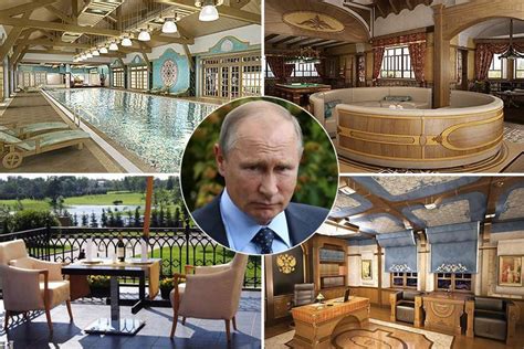 Vladimir Putins Lavish New Holiday Home Featuring Gold Plated Swimming Pool And Underground