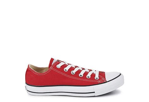 Red Converse Womens Chuck Taylor Sneaker Off Broadway Shoes