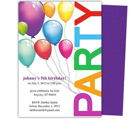 Birthday Flyer Template Word Perfect Template Ideas