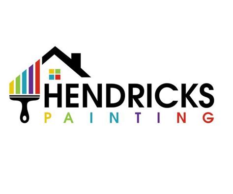 Hendricks Painting Logo Design Painting Logo Logo Design Logo