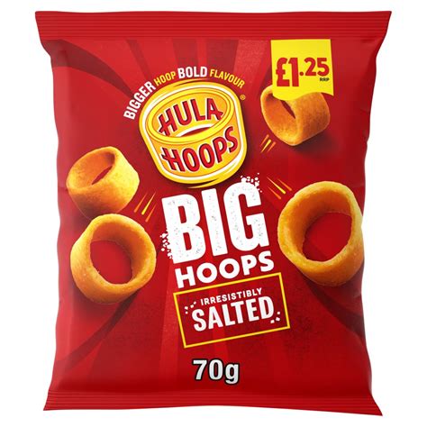 Hula Hoops Big Hoops Salted Crisps 70g £125 Pmp Bestway Wholesale