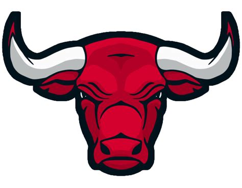 Chicago Bulls Logo Clip Art Bull Png Download 639500 Free
