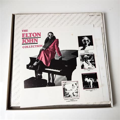 Elton John Box Set The Definitive Elton John Compilation 5 X Vinyl