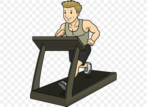 Physical Exercise Physical Fitness Cartoon Treadmill Clip Art Png