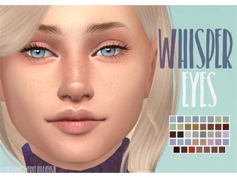 The Sims 4 Whisper Eyes By Kellyhb5 Sims 4 Toddler The