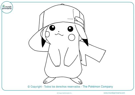 Dibujos Animados Para Colorear Pikachu Impresion Gratuita
