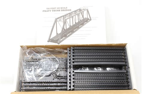 Central Valley Model Works 1902cen 150 Pratt Truss Bridge Kit