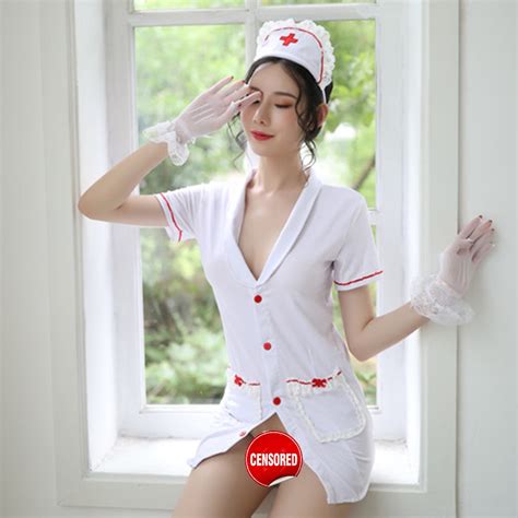 Jual Baju Lingerie Cosplay Nurse Kostum Seragam Suster Perawat Lcp310