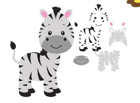 Safari Baby Animals Svg Files For Cricut Clip Art Riset