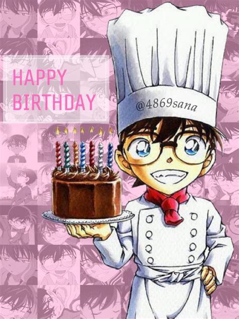 Detective Conan Fans On Twitter Happy Birthday Shinichi From Conan 😜😛