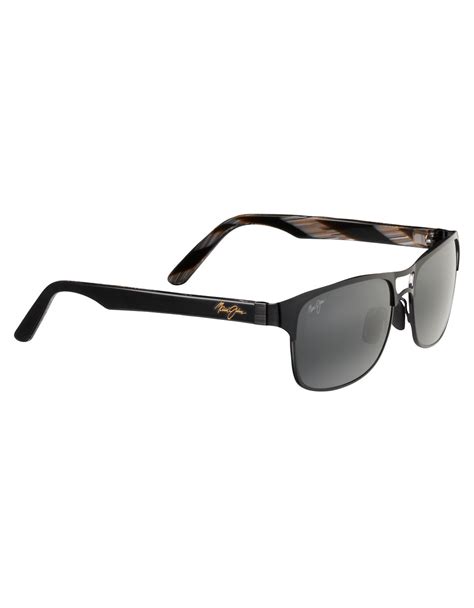 Lyst Maui Jim Hang 10 Polarized Sunglasses In Metallic For Men