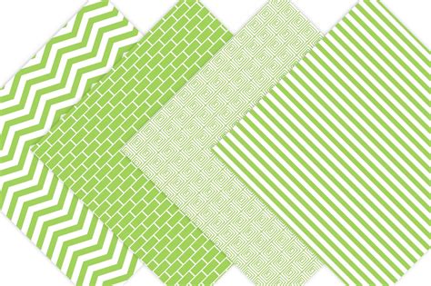 Lime Green Digital Paper 14920 Backgrounds Design