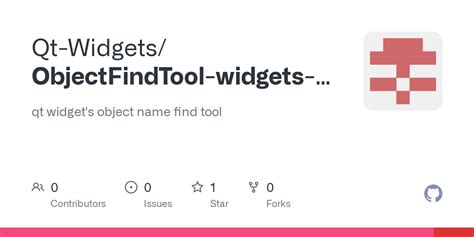 Github Qt Widgetsobjectfindtool Widgets Inspector Qt Widgets