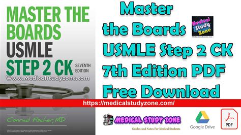 Master The Boards Usmle Step 2 Ck 7th Edition Pdf Free Download Direct