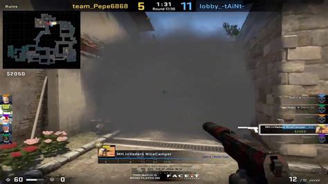 Clip From My Faceit Lvl 7 Game Youtube