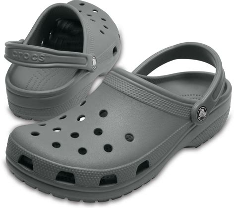 Crocs™ Adult Original Classic Clogs In Slate Grey Gray Lyst