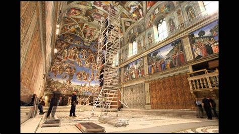 Behind The Scene At The Sistine Chapel With A Museum