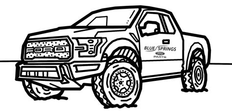 477.08 kb, 1541 x 1075. Ford Raptor Coloring Book Isn't Just for Kids - Ford ...