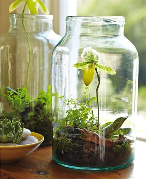 Fill the vase or votive with water, and put the flowers in. Garden in a Jar… - 7 Really Cool Things to do with Mason ...