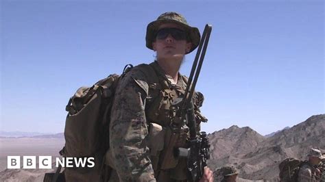 Us Marines Get First Female Infantry Officer Bbc News