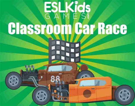 Classroom Car Race Esl Kids Games