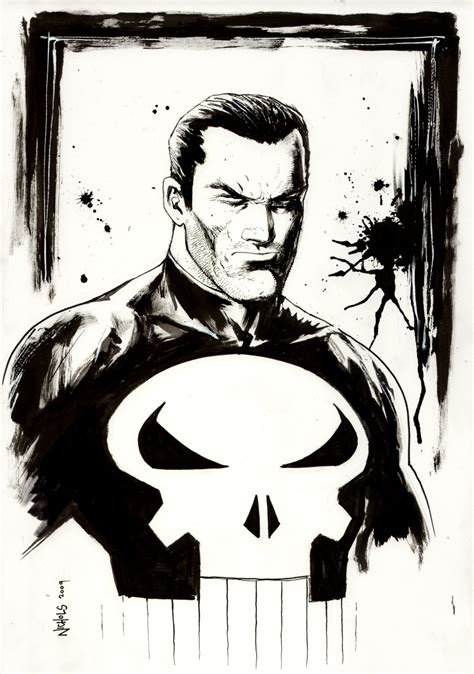 Punisher Sketch By Flowcoma On Deviantart