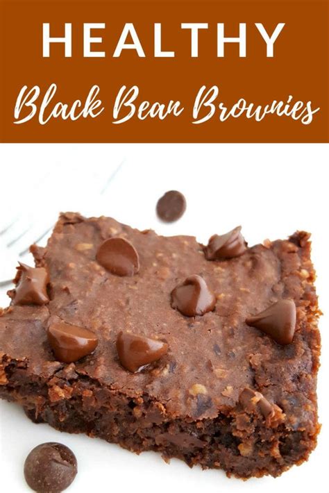 Fudgy Black Bean Brownies With Oatmeal