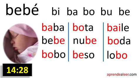 Silabas Ba Be Bi Bo Bu Syllabes With B Silabas En E Vrogue Co
