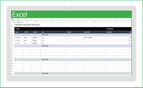 Excel Templates Project Follow Up Template Excel