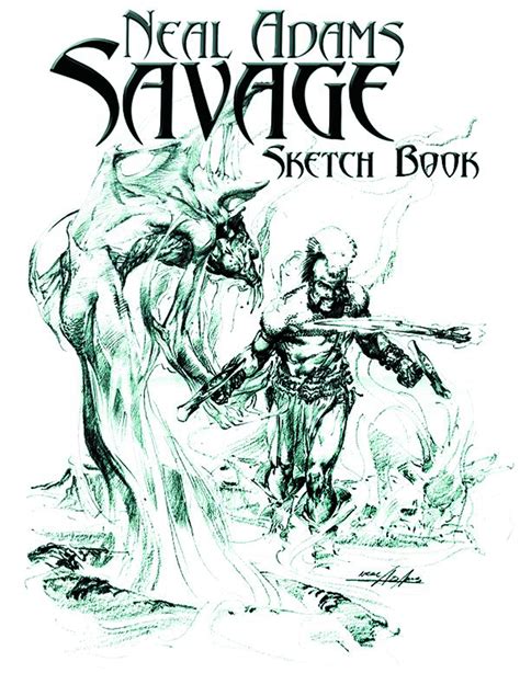 Mar Neal Adams Savage Sketchbook Previews World