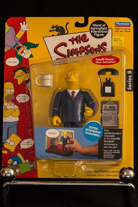 The Simpsons Series 8 Action Figure Superintendent Chalmers Toys And Games